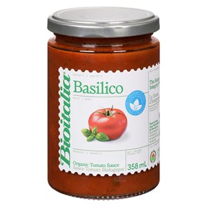 Bioitalia Sauce au Basilic Biologique 358 ml