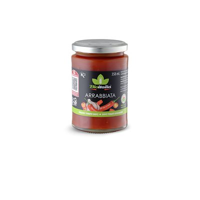 Bioitalia Organic Arrabbiata Sauce 358 ml 