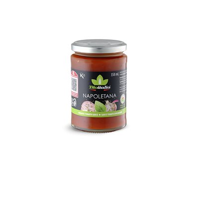 Bioitalia Sauce à la Napolitaine Biologique 358 ml