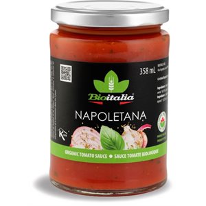 Bioitalia Organic Neapolitan Sauce 358 ml 358ML