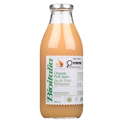 Bioitalia Jus Poire Biologique 750Ml