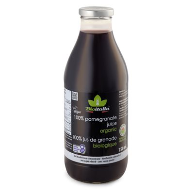 BIOITALIA ORGANIC POMEGRANATE JUICE 750ml