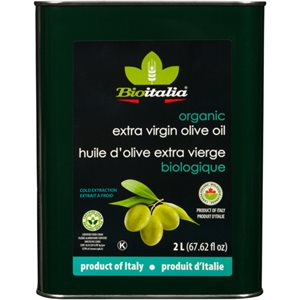 Bioitalia Organic Extra Virgin Olive Oil 2 L