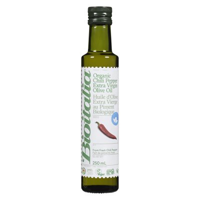 Bioitalia Peper Olio Organic Chili Pepper Extra Virgin Olive Oil 250 ml 