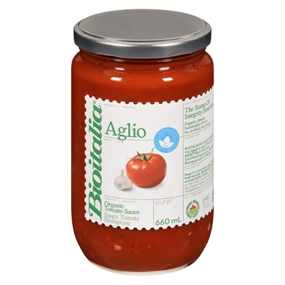 Bioitalia Organic Aglio tomato sauce 660ml