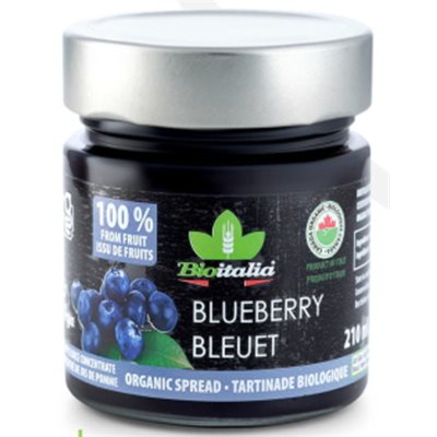 Bioitalia Tartinade De Bleuet Biologique 210Ml