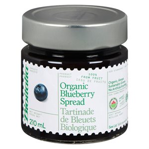 Bioitalia Organic Blueberry Spread 210Ml