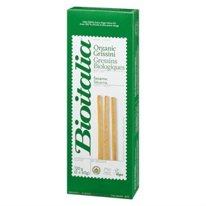 Bioitalia Gressin biologiques au sésame 120g