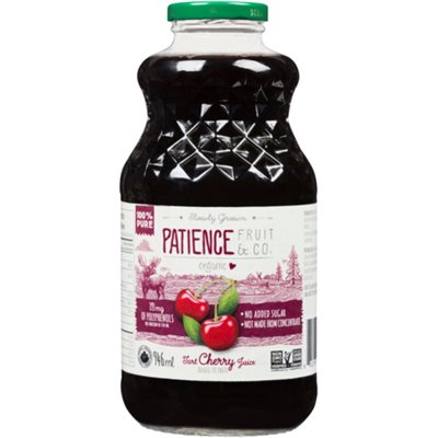 Patience Fruit & Co Jus de Cerise Griotte Biologique 946 ml