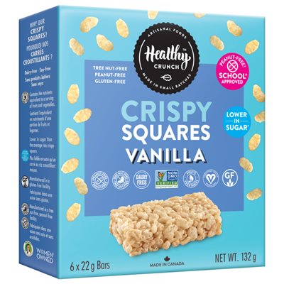 HEALTHY CRUNCH Carrés Croustillants Vanille