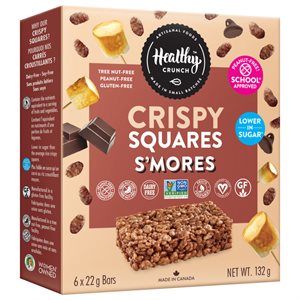 HEALTHY CRUNCH Carrés Croustillants S'mores