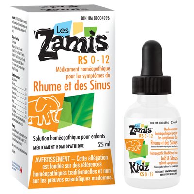 Les Zamis Kidz Rhume et sinus