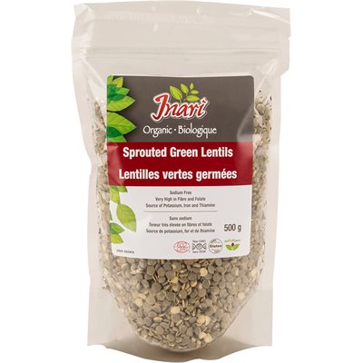 Inari Lentilles Vertes Germees Bio 500G