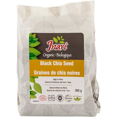 Inari Organic Whole Black Chia Seeds 300g