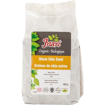 Inari Graines Entier Chia Noir Bio 500G