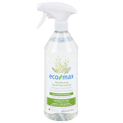 EcoMax Nettoyant Désinfectant Baignoire Carreaux Arbre ¸à Thé 800Ml