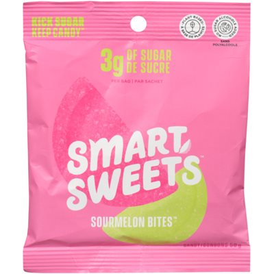 Smart Sweets Candy Sourmelon Bites Watermelon 50 g 50g