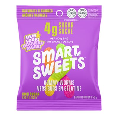 Smartsweet Vers Surs en gelatine 50g Smartsweet Vers Surs en gelatine 50g