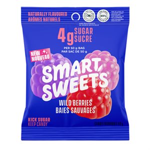 Smartsweet bonbons Baies Sauvages 50g
