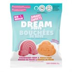 Smartsweets Dream Puffs Foam Candy (strawberry / peach) 50g