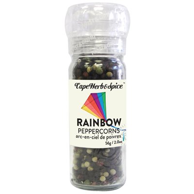 CAPE HERB ARC-EN-CIEL POIVRES AVEC MOULIN 56G