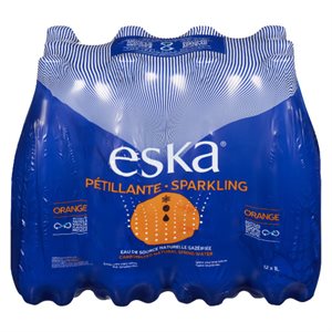 Eska Natural Sparkling Water Orange 12x1L