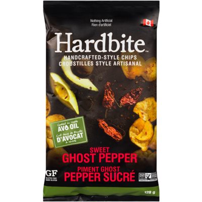 Hardbite Handcrafted-Style Chips Sweet Ghost Pepper 128 g 