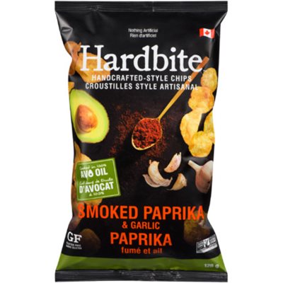 Hardbite Handcrafted-Style Chips Smoked Paprika & Garlic 128 g 