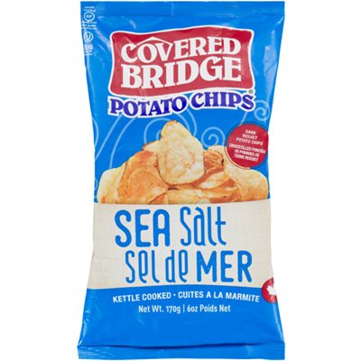 COVERED BRIDGE SEA SALT 170GR