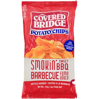COVERED BRIDGE SMOKIN SWT BBQ 170GR 170GR