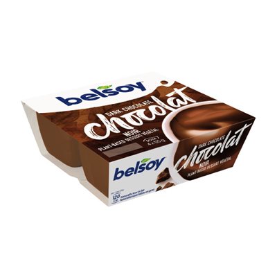 BELSOY DESSERT DARK CHOCOLATE 4x125gr