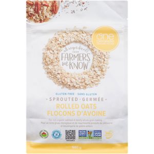 One Degree Organic Foods Flocons d'Avoine Germée 680 g