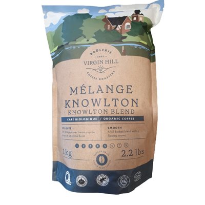 Virgin Hill Organic Knowlton Blend Coffee 1kg