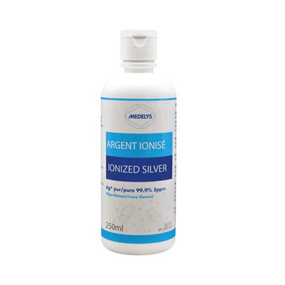 Medelys Argent Ionise 5Ppm 250ml