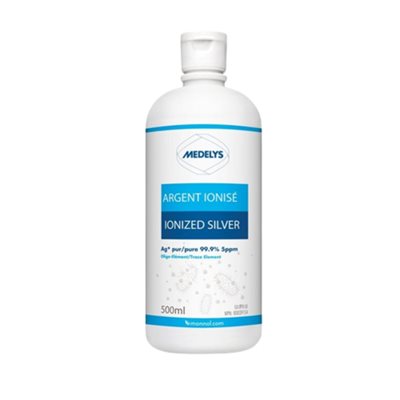 Medelys Argent Ionise 5Ppm 500ml