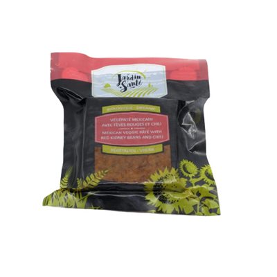 Jardin Santé bio Vegepate Mexicain Aux Feves Rouges Jardin Santé bio Vegepate Mexicain Aux Feves Rouges
