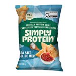 SIMPLYPROTEIN CROUSTILLES TORTILLAS PROTEINEES SEL DE MER 130g