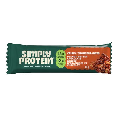 Simply Protein Peanut Butter Chocolate Snack Bar