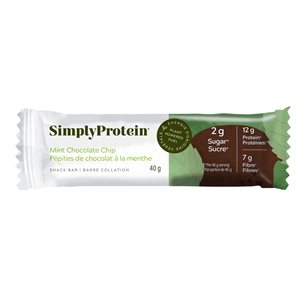 Simply Protein Barre-collation à la menthe et aux pépites de chocolat