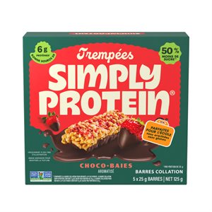 Simplyprotein Chocoberry Dipped Snack Bars 125G