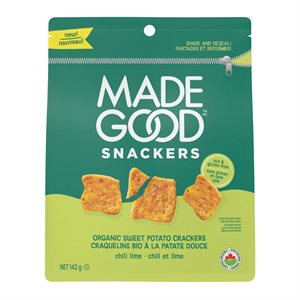 Made Good Craquelins À La Patate Douce Chili Et Lime Bio 142G