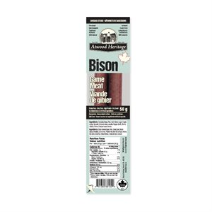 Atwood Heritage Bison Sausage Sticks - 2Pk