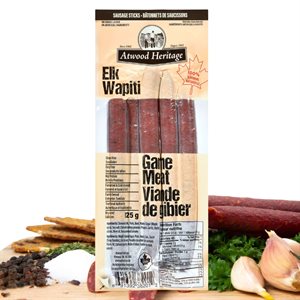 Atwood Heritage Sausage Stick Elk 125g