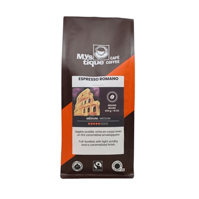 Café Mystique Espresso café Romano Mélange bio 454g