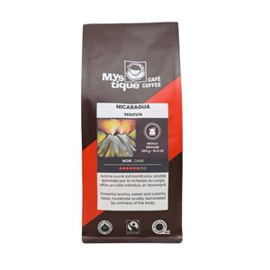 Café Mystique Noir Nicaragua Segovia Mouture Filtre bio 300g