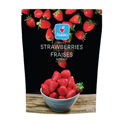 Alasko Whole Strawberries 600g