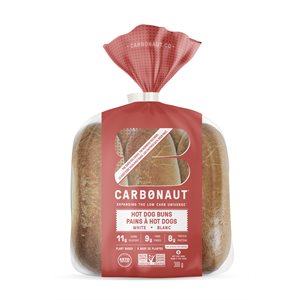 Carbonaut Pains à Hot Dogs Blanc 288g