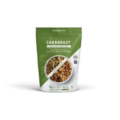 Carbonaut granola cardamome tropicale à la noix de coco 283g