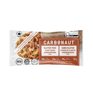 Carbonaut Gf Plant Based Cheeseburger Wrap 156g