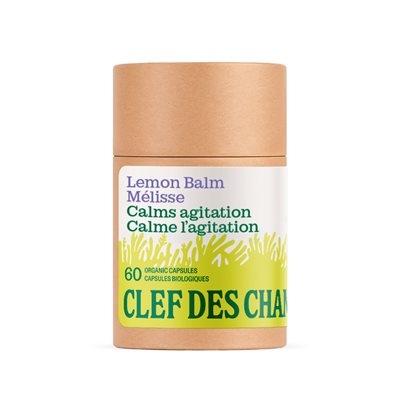 Clef Des Champs Lemon Balm 60Capsules